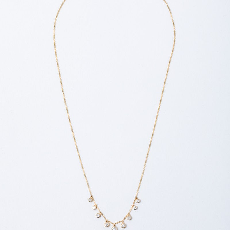 Graduated Diamond Shaker Necklace