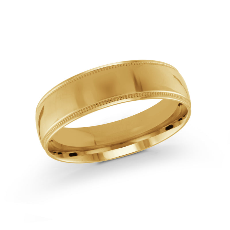 Malo 6mm 18k Yellow Gold Plain Band