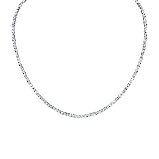Diamond Tennis Necklace Choker