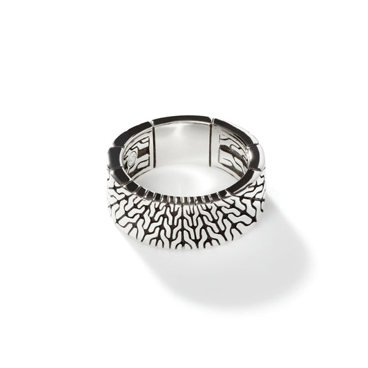 John Hardy Classic Chain Silver 9mm Band Ring