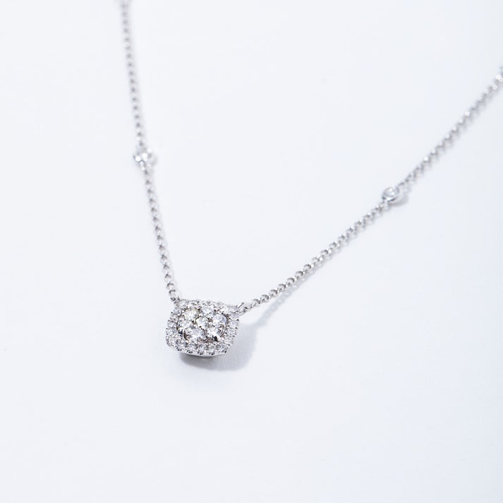 Cushion Illusion Pendant