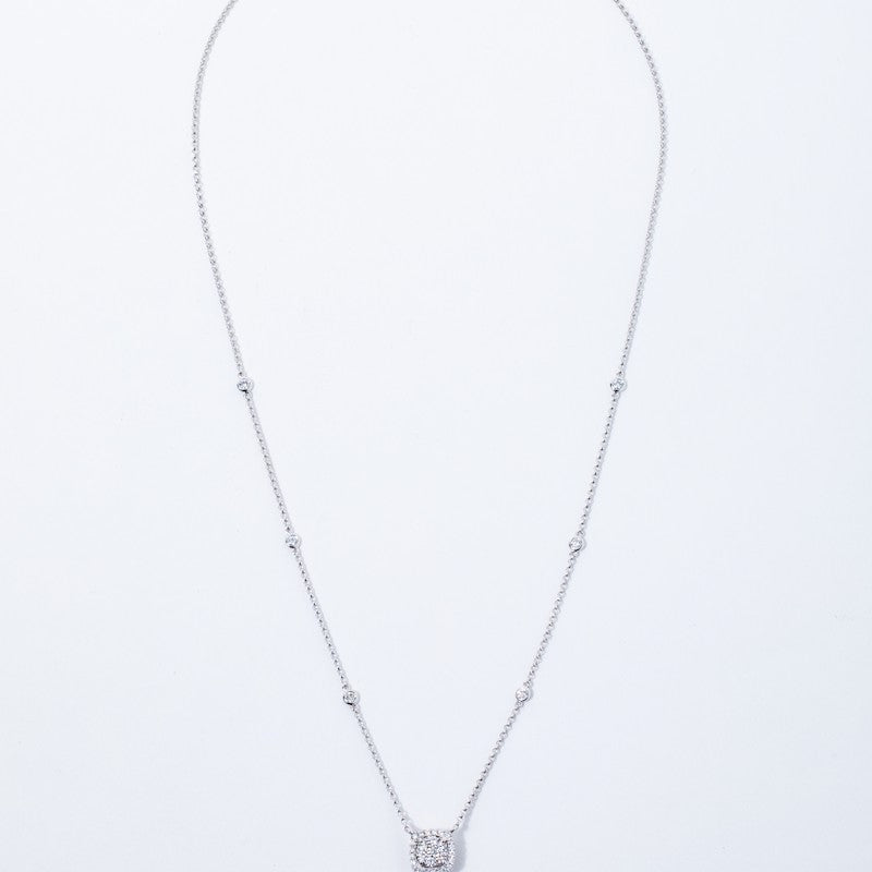 Cushion Illusion Pendant