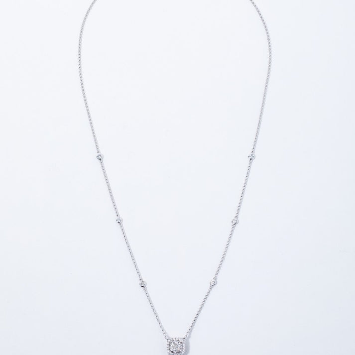 Cushion Illusion Pendant
