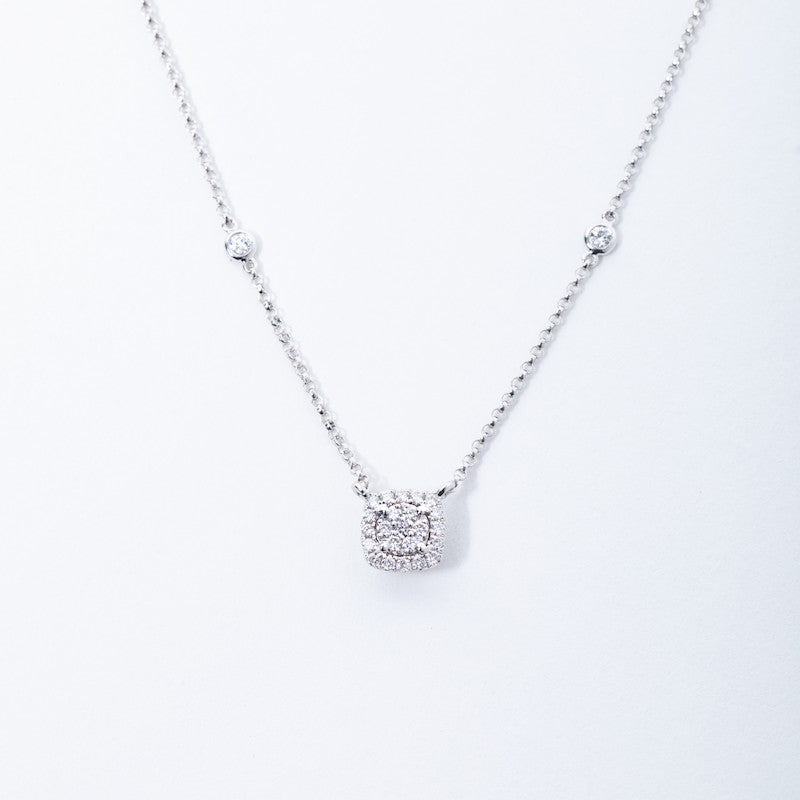 Cushion Illusion Pendant