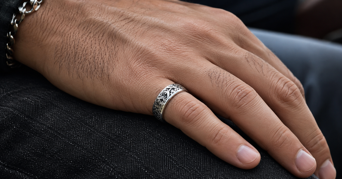 Silver Rings for Men: How to Find the Perfect Fit and Size