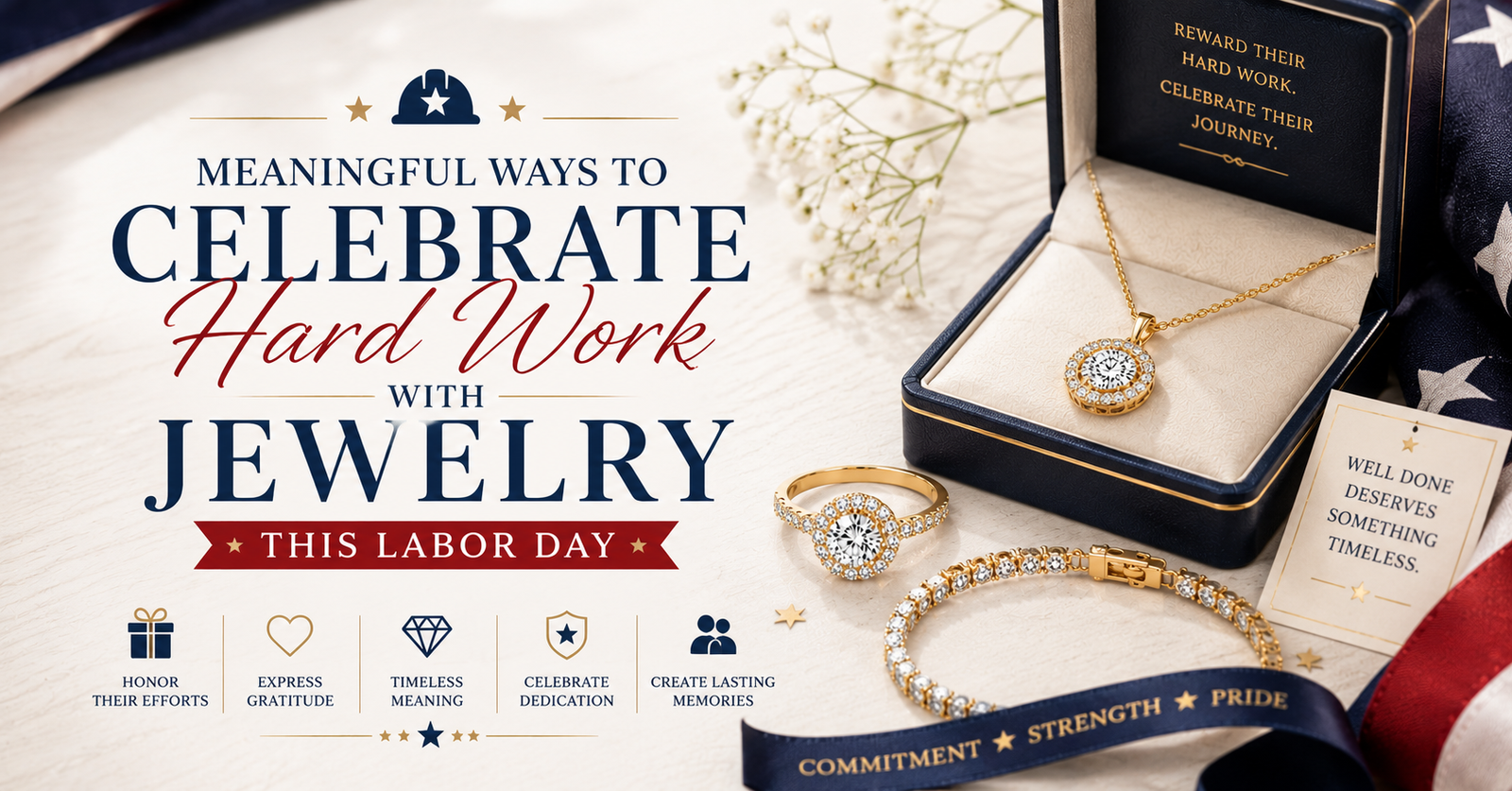 Meaningful Ways to Celebrate Hard Work With Jewelry This Labor Day