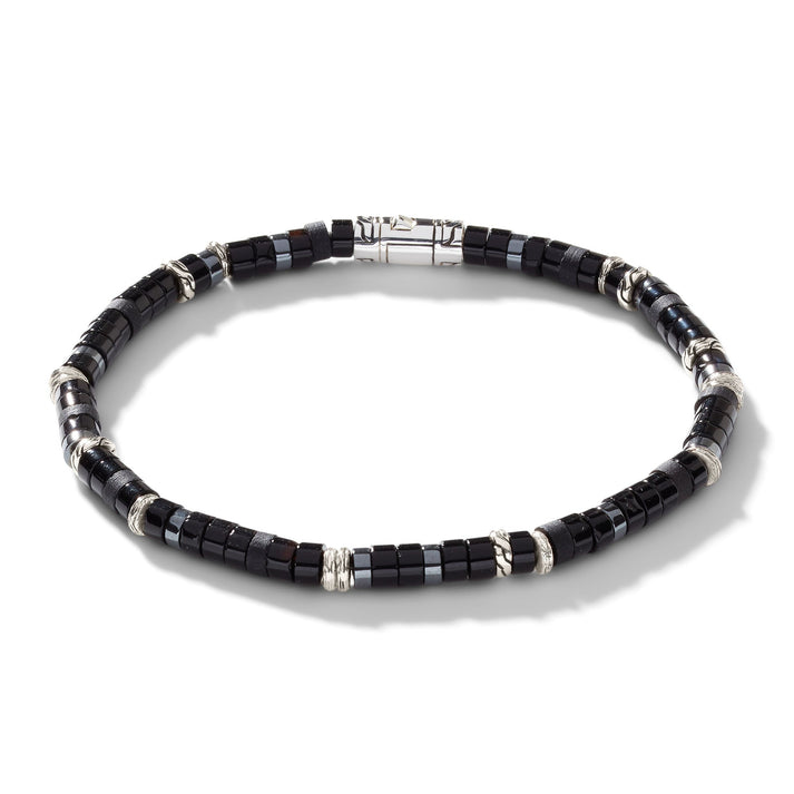 Heishi Bracelet, Sterling Silver, Hardstones|BUS900698BONHE