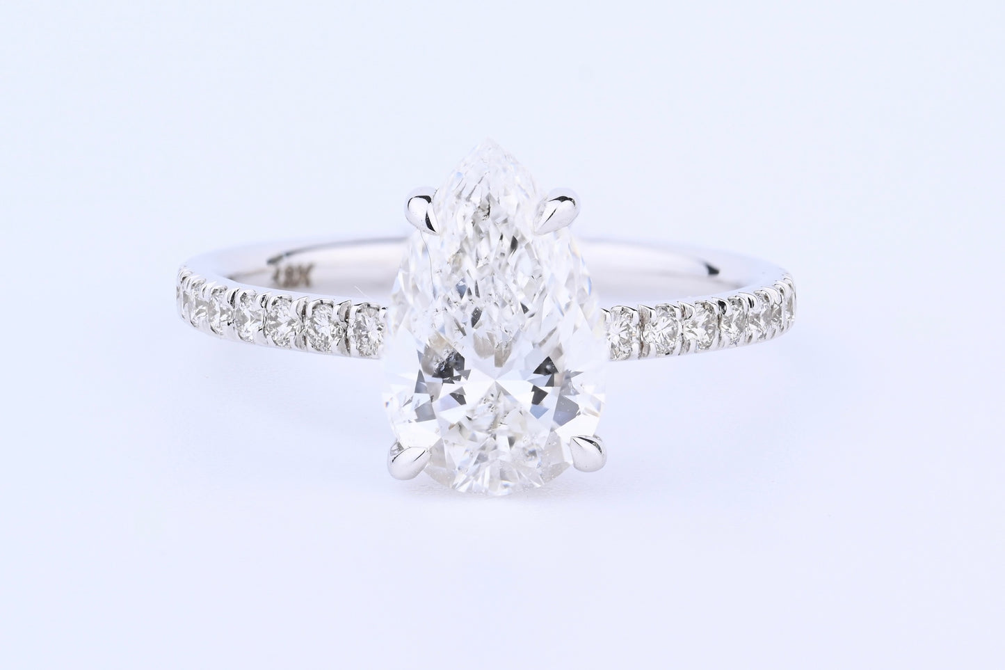 2ct Pear Engagement Ring
