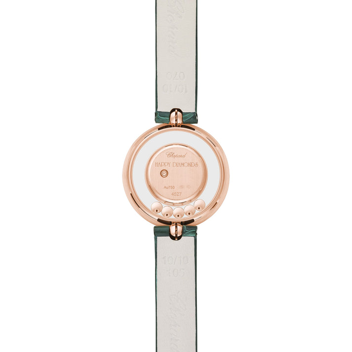 HAPPY DIAMONDS ICONS 26 MM, QUARTZ, ETHICAL ROSE GOLD, DIAMONDS 203957-5209