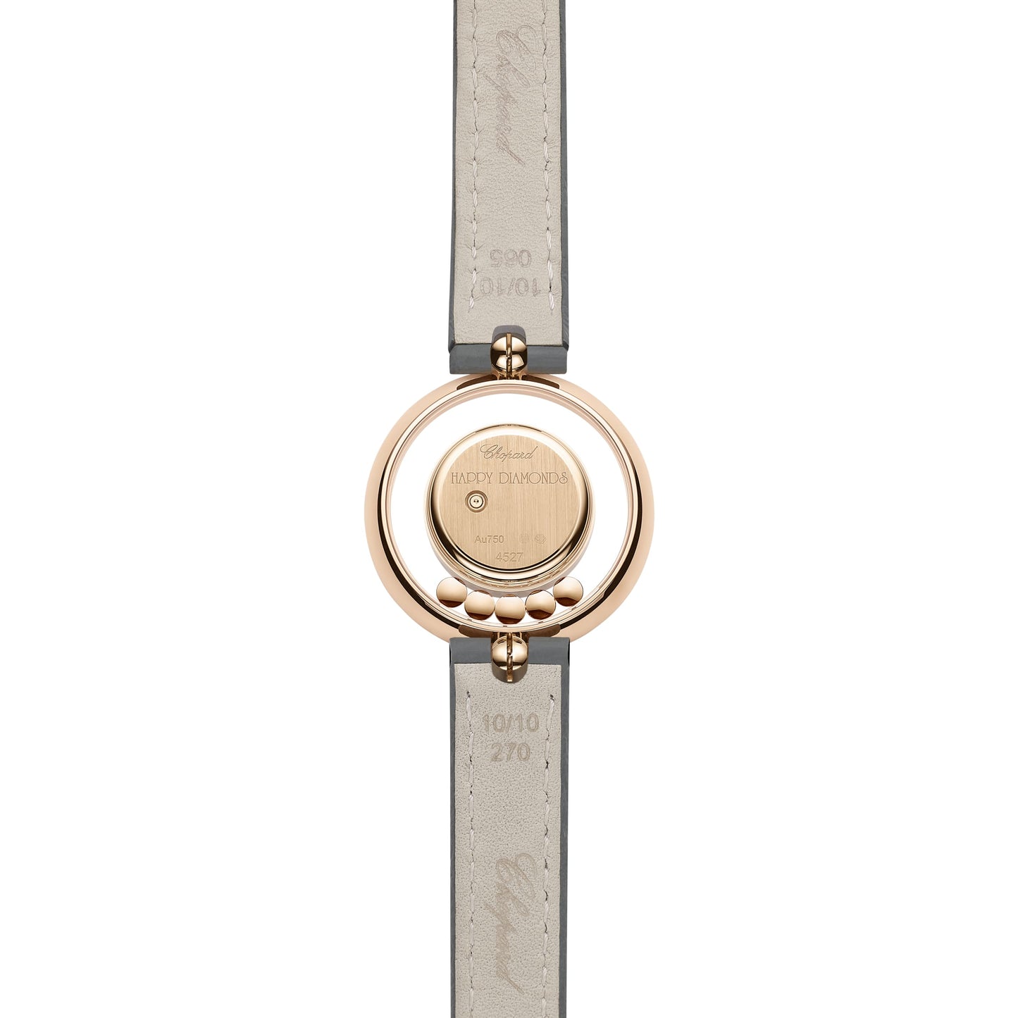 HAPPY DIAMONDS ICONS 26 MM, QUARTZ, ETHICAL ROSE GOLD, DIAMONDS 209415-5003