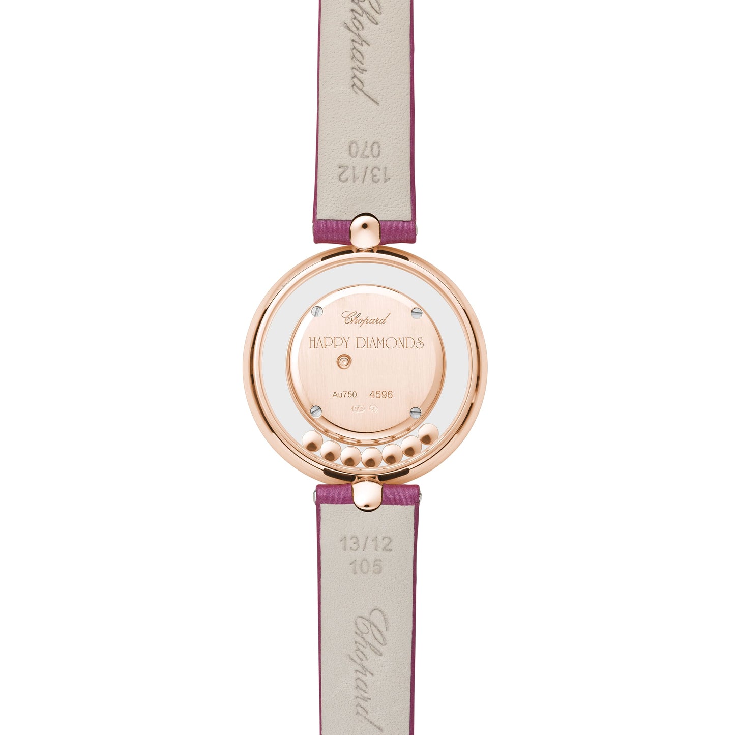 HAPPY DIAMONDS ICONS 32 MM, QUARTZ, ETHICAL ROSE GOLD, DIAMONDS 209426-5001