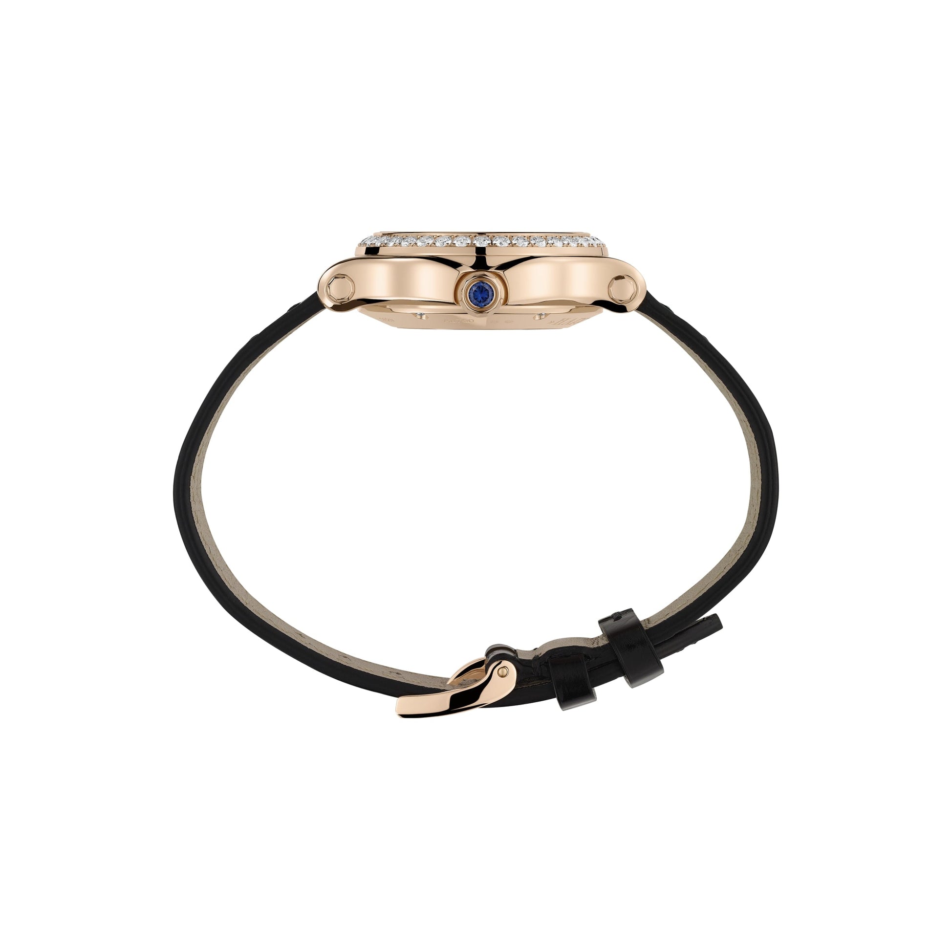 HAPPY SPORT 30 MM, AUTOMATIC, ETHICAL ROSE GOLD, DIAMONDS 274893-5012 - Dejaun Jewelers