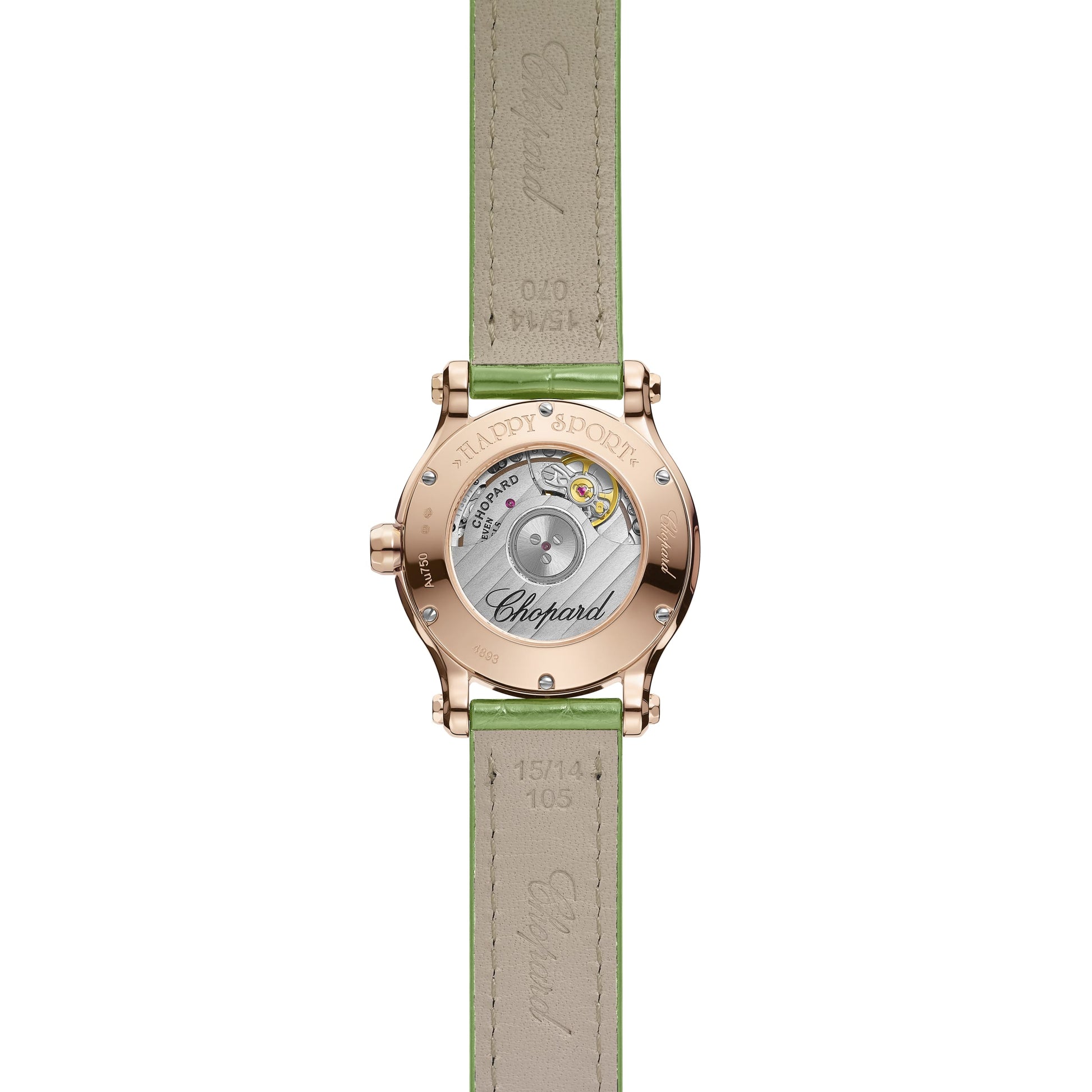 HAPPY SPORT 30 MM, AUTOMATIC, ETHICAL ROSE GOLD, DIAMONDS 274893-5016 - Dejaun Jewelers