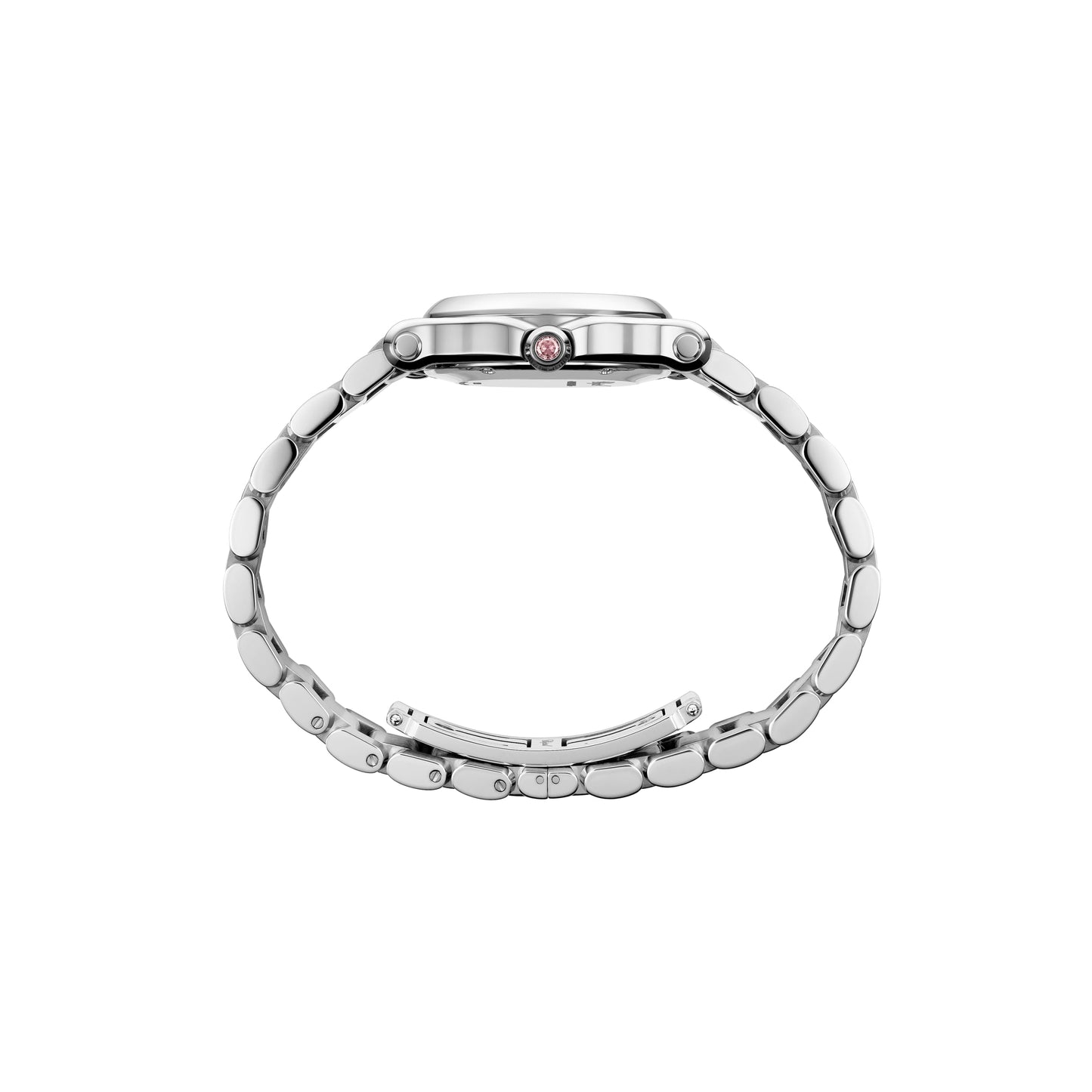 HAPPY SPORT 30 MM, QUARTZ, LUCENT STEEL™, DIAMONDS 278590-3012