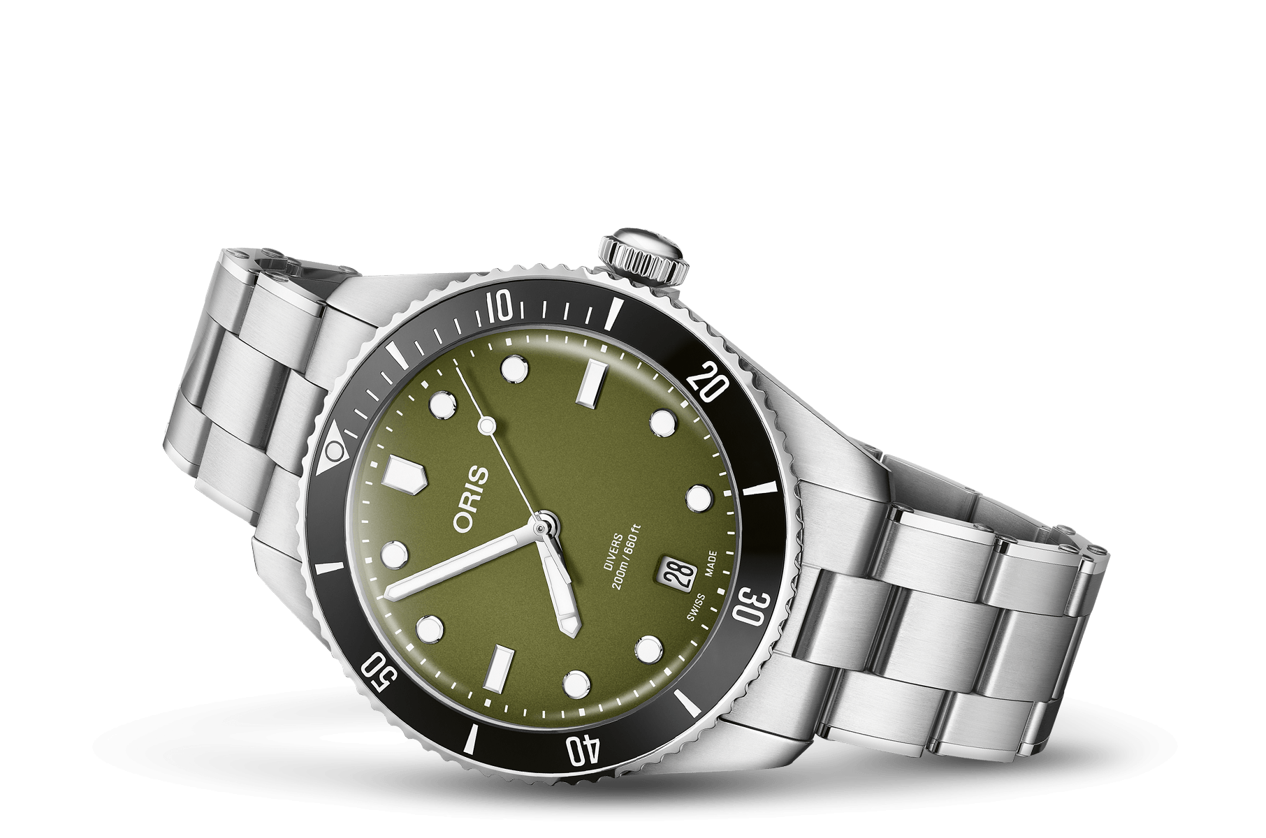 Oris Divers Date Automatic Watch 01 733 7795 4057-Set