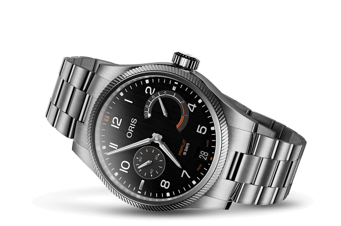 Oris ProPilot Calibre 111 Hand Winding Watch 01 111 7808 4164-07 8 20 04LC