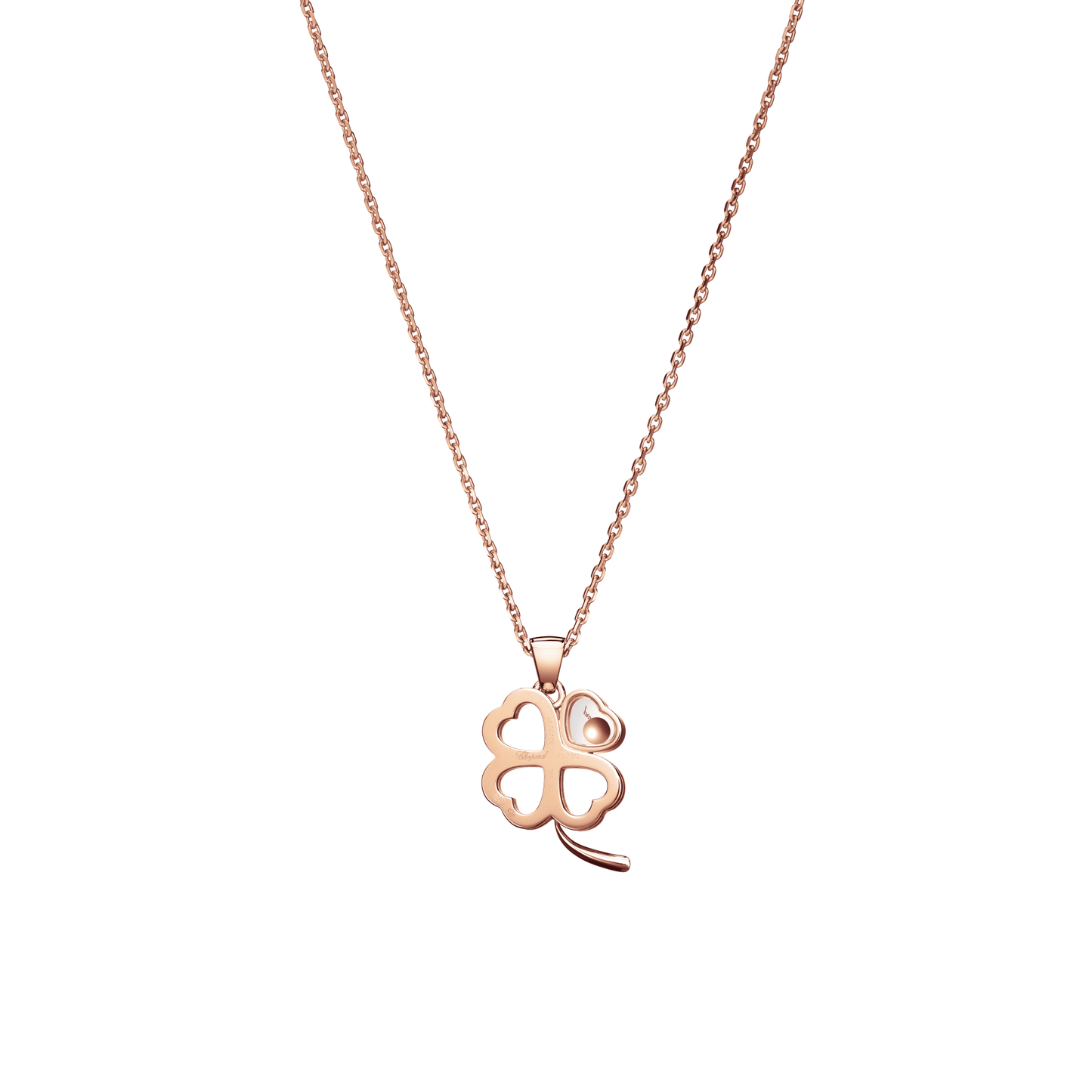 HAPPY DIAMONDS GOOD LUCK CHARMS PENDANT, ETHICAL ROSE GOLD, DIAMOND 797862-5001