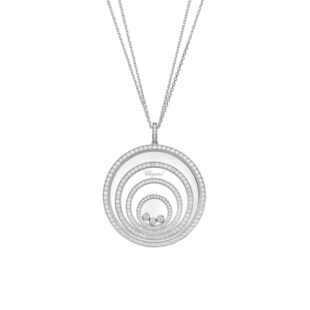 HAPPY SPIRIT PENDANT, ETHICAL WHITE GOLD, DIAMONDS 798233-1001