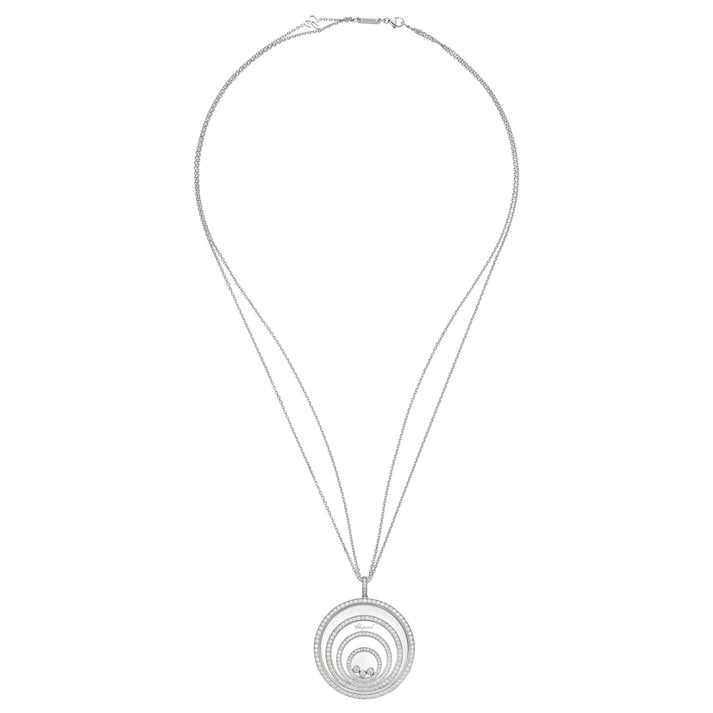 HAPPY SPIRIT PENDANT, ETHICAL WHITE GOLD, DIAMONDS 798233-1001