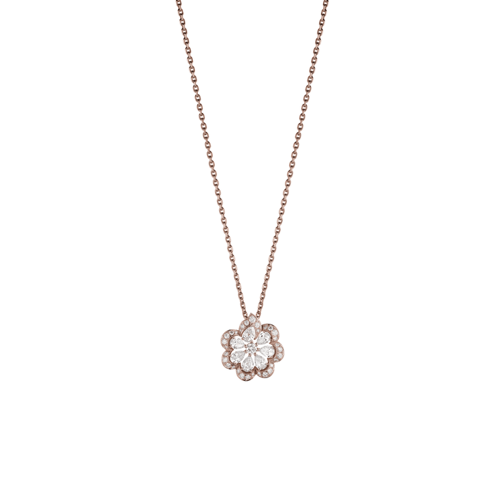 PRECIOUS LACE MINI-FROU-FROU PENDANT, ETHICAL ROSE GOLD, DIAMONDS 798347-5001