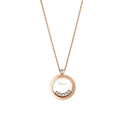 HAPPY DIAMONDS ICONS PENDANT, ETHICAL ROSE GOLD, DIAMONDS 799434-5001