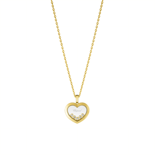 HAPPY DIAMONDS ICONS PENDANT, ETHICAL YELLOW GOLD, DIAMONDS 79A038-0001