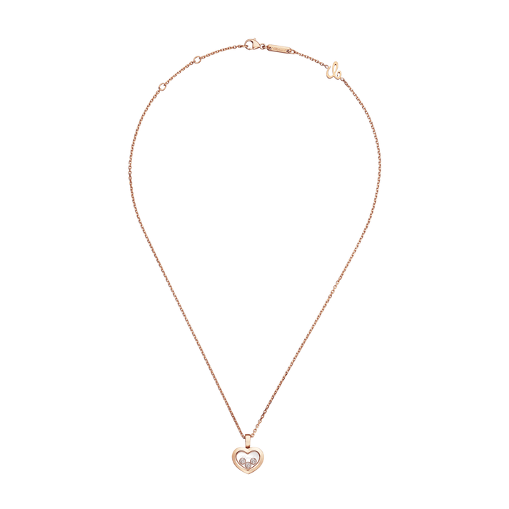 HAPPY DIAMONDS ICONS PENDANT, ETHICAL ROSE GOLD, DIAMONDS 79A611-5001