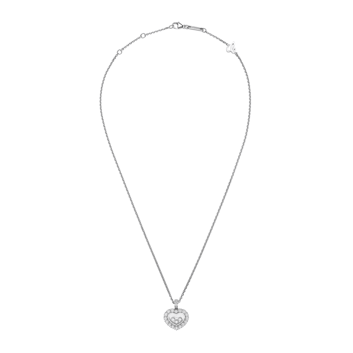 HAPPY DIAMONDS ICONS JOAILLERIE PENDANT, ETHICAL WHITE GOLD, DIAMONDS 79A615-1001