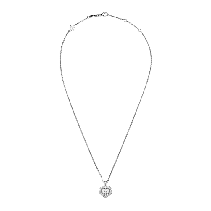 HAPPY DIAMONDS ICONS JOAILLERIE PENDANT, ETHICAL WHITE GOLD, DIAMONDS 79A616-1001