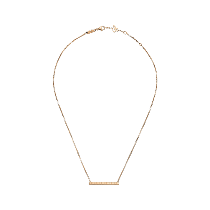 ICE CUBE NECKLACE, ETHICAL ROSE GOLD 817702-5001
