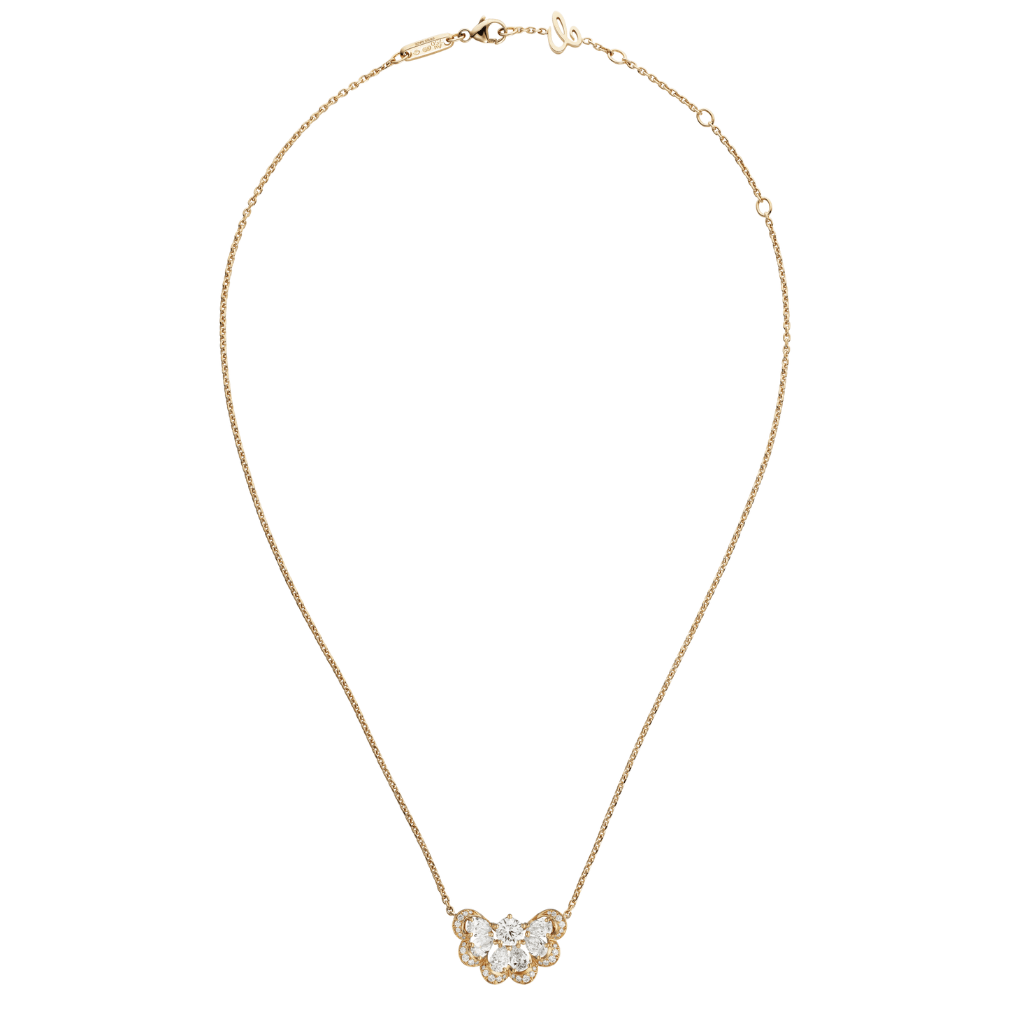 PRECIOUS LACE NUAGE NECKLACE, ETHICAL ROSE GOLD, DIAMONDS 818351-5001