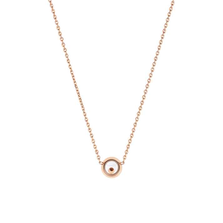 HAPPY DIAMONDS ICONS NECKLACE, ETHICAL ROSE GOLD, DIAMOND 81A017-5001