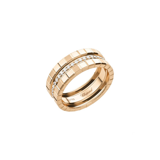 ICE CUBE RING, ETHICAL ROSE GOLD, DIAMONDS 827005-5040