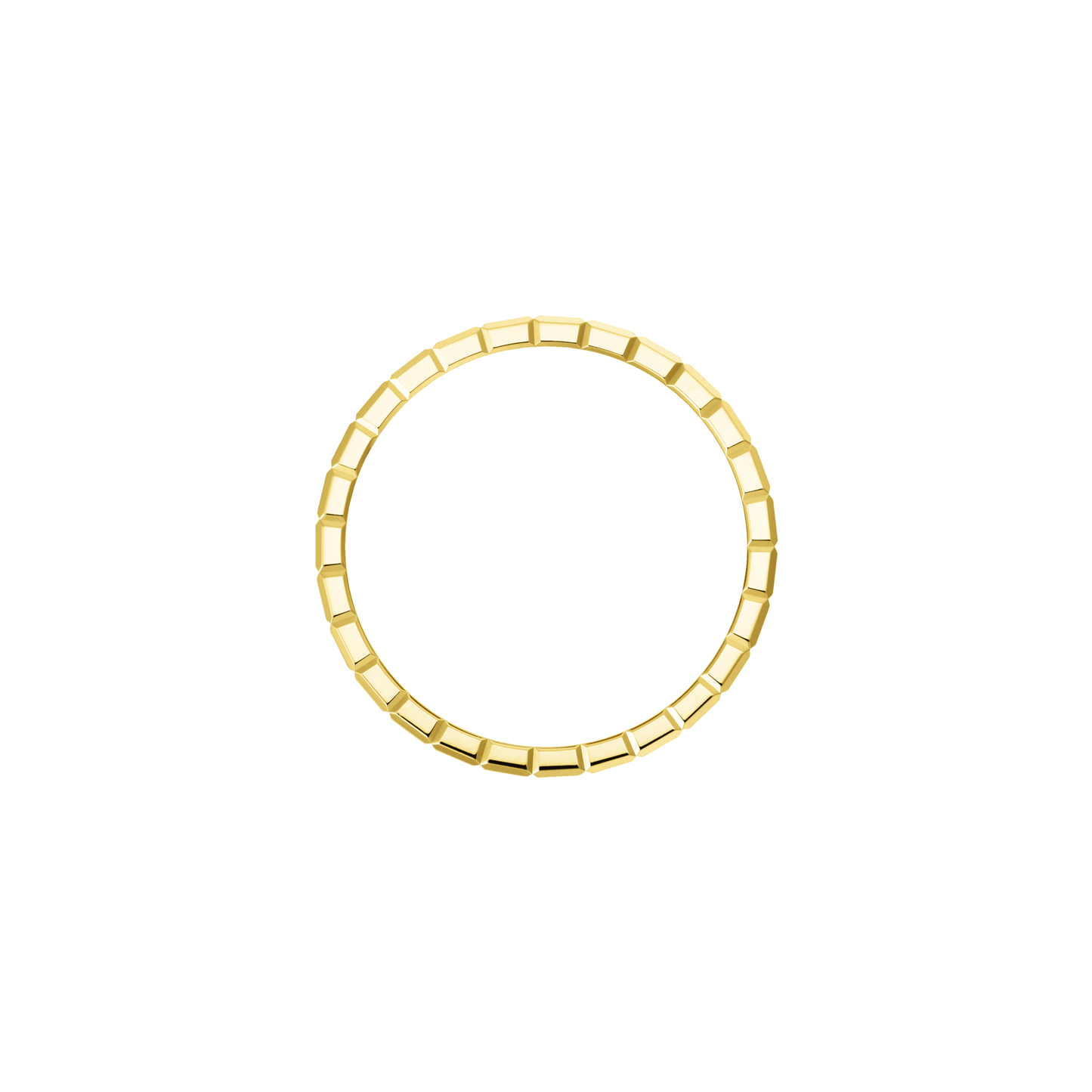 ICE CUBE RING, ETHICAL YELLOW GOLD 827702-0199