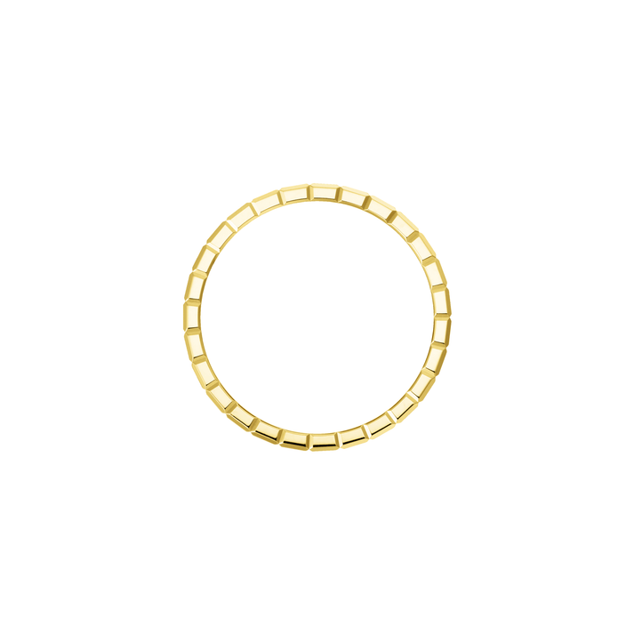 ICE CUBE RING, ETHICAL YELLOW GOLD 827702-0199