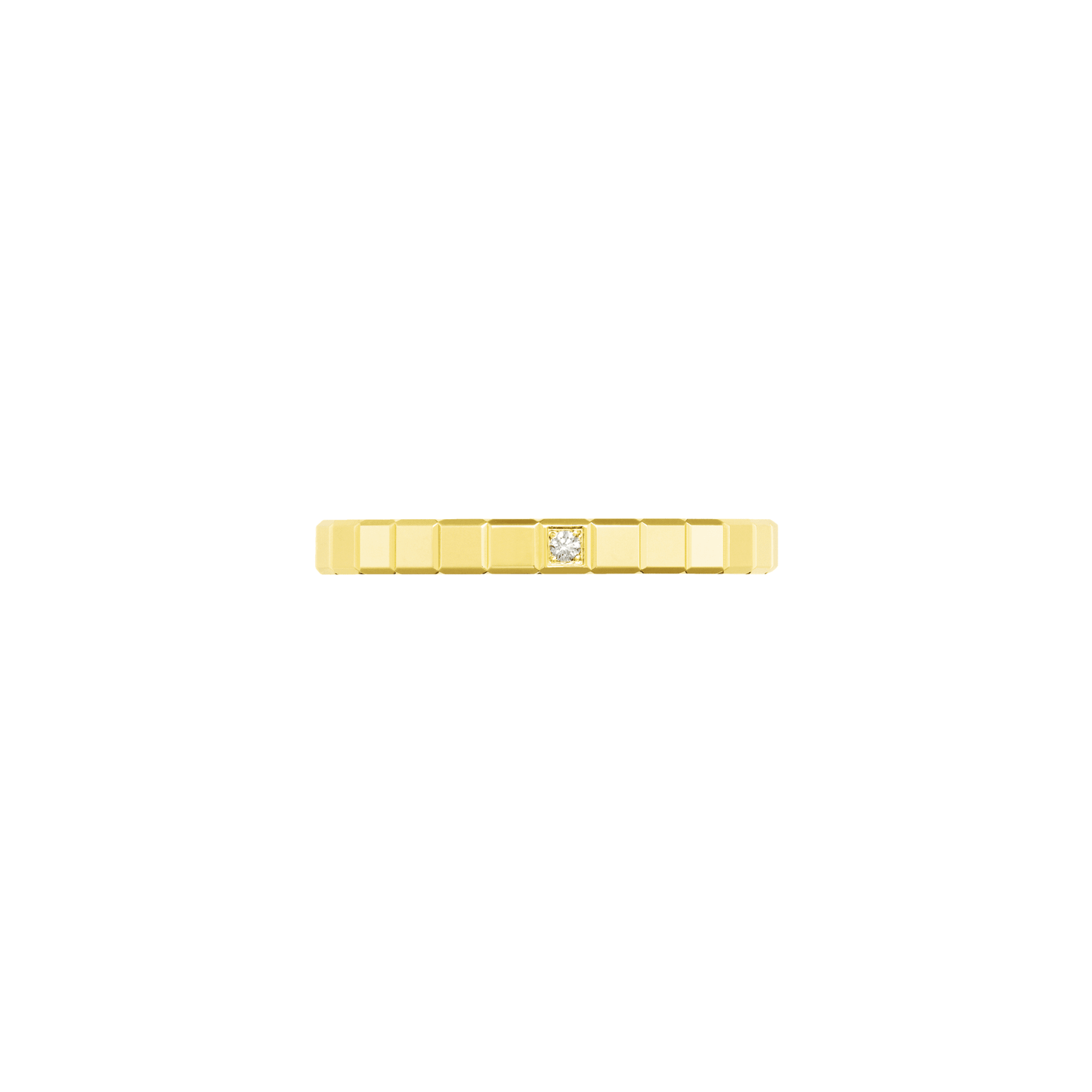 ICE CUBE RING, ETHICAL YELLOW GOLD, DIAMOND 827702-0229