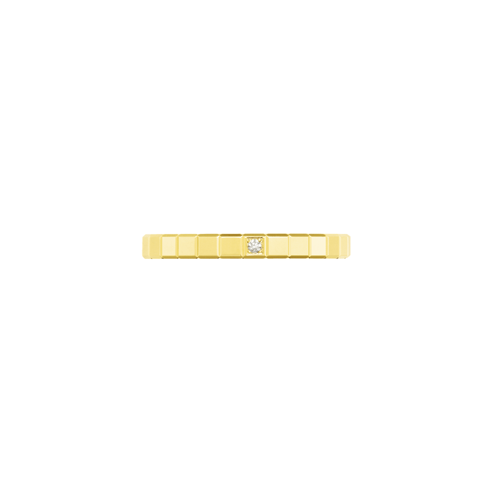 ICE CUBE RING, ETHICAL YELLOW GOLD, DIAMOND 827702-0229