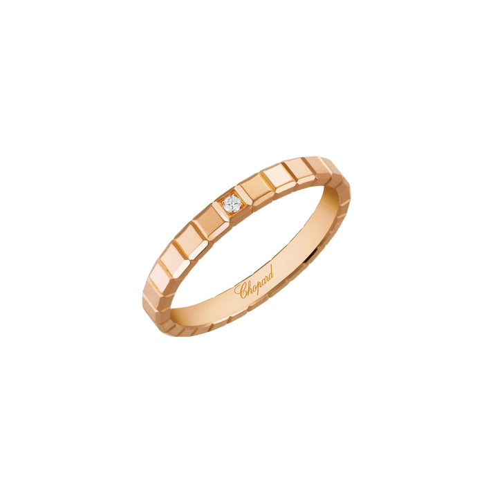 ICE CUBE RING, ETHICAL ROSE GOLD, DIAMOND 827702-5229