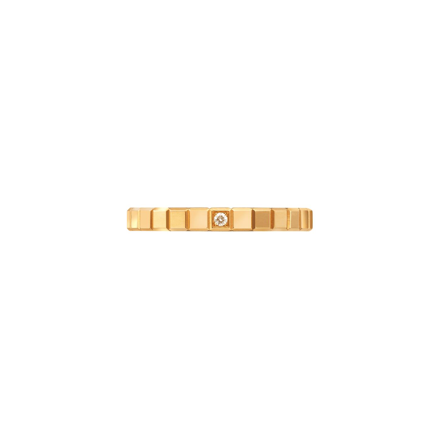 ICE CUBE RING, ETHICAL ROSE GOLD, DIAMOND 827702-5229