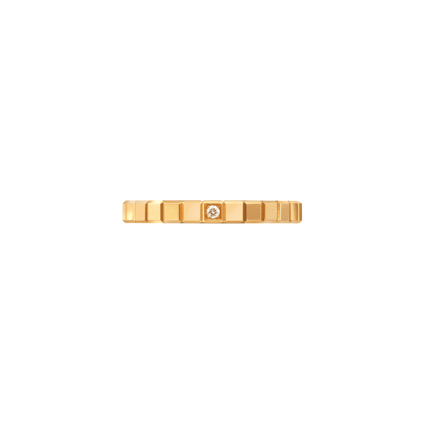 ICE CUBE RING, ETHICAL ROSE GOLD, DIAMOND 827702-5229