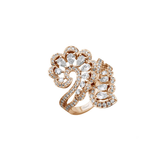 PRECIOUS LACE VAGUE RING, ETHICAL ROSE GOLD, DIAMONDS 828349-5010