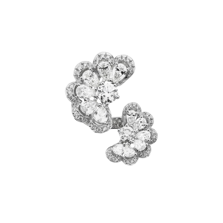 PRECIOUS LACE NUAGE RING, ETHICAL WHITE GOLD, DIAMONDS 828351-1010