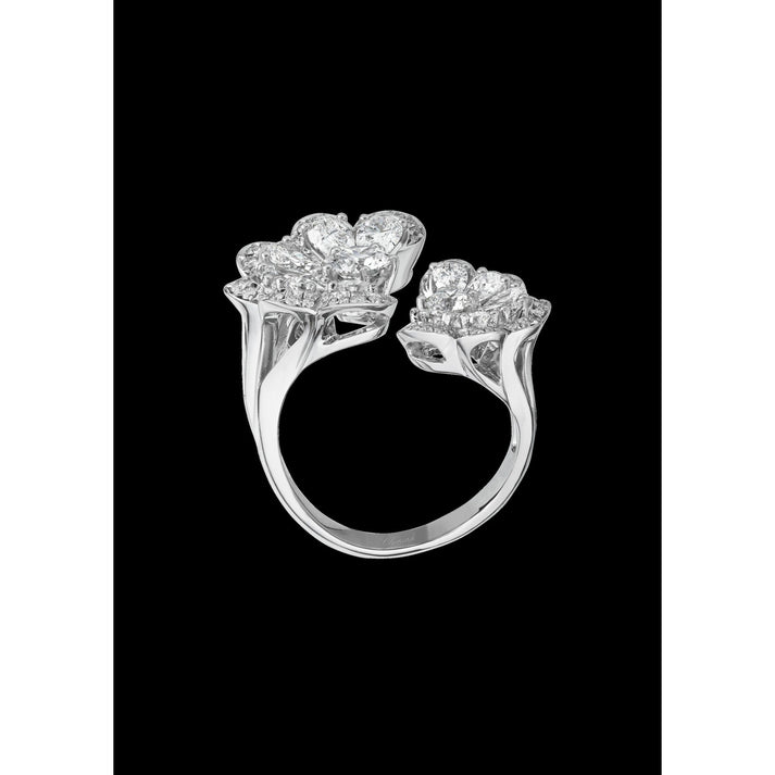 PRECIOUS LACE NUAGE RING, ETHICAL WHITE GOLD, DIAMONDS 828351-1010