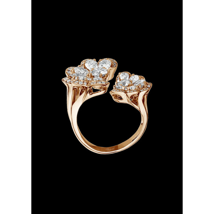 PRECIOUS LACE NUAGE RING, ETHICAL ROSE GOLD, DIAMONDS 828351-5010