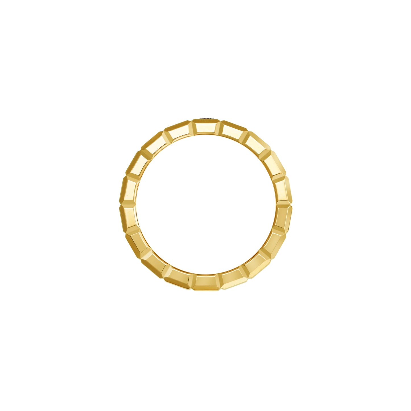 ICE CUBE RING, ETHICAL YELLOW GOLD, DIAMOND 829834-0069