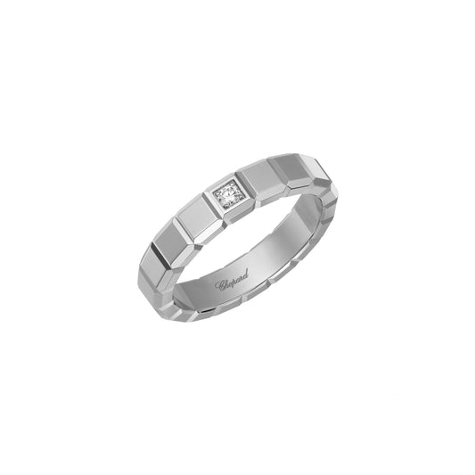 ICE CUBE RING, ETHICAL WHITE GOLD, DIAMOND 829834-1069