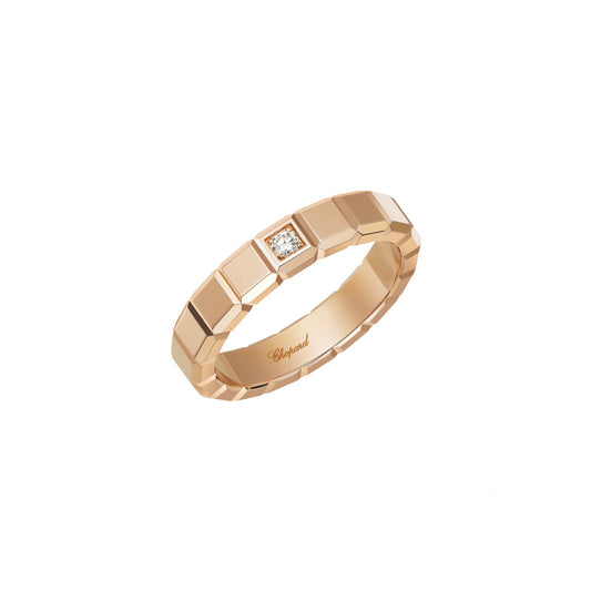 ICE CUBE RING, ETHICAL ROSE GOLD, DIAMOND 829834-5069