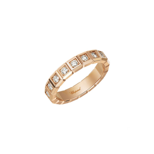 ICE CUBE RING, ETHICAL ROSE GOLD, FULL-SET DIAMONDS 829834-5099