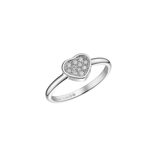 MY HAPPY HEARTS RING, ETHICAL WHITE GOLD, DIAMONDS 82A086-1900