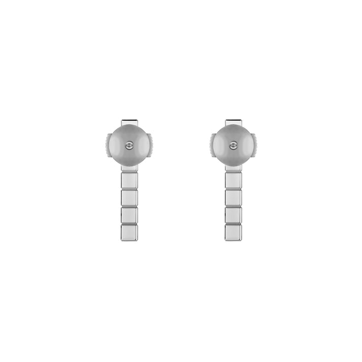 ICE CUBE EARRINGS, ETHICAL WHITE GOLD 837702-1001
